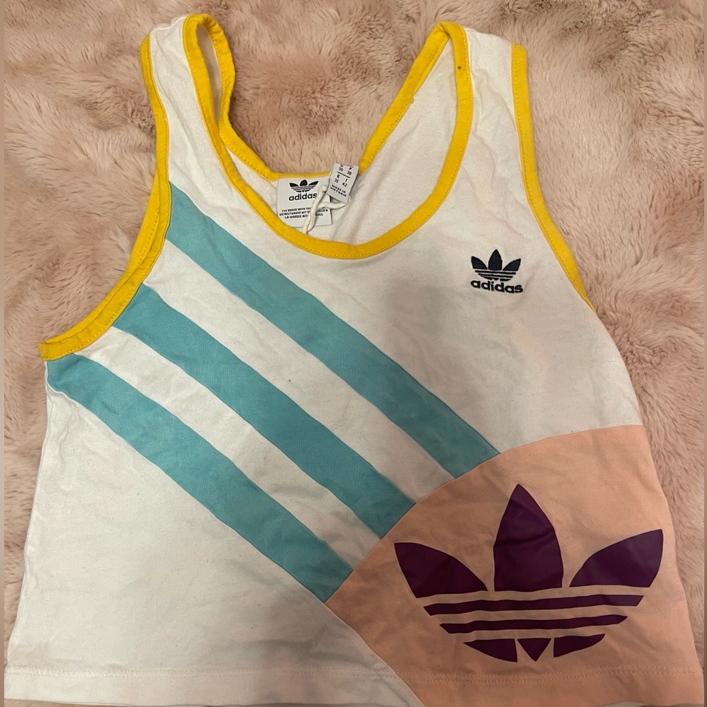 Adidas Cropped Tank Top